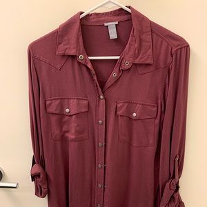 Charlotte Russe Button Up Shirt